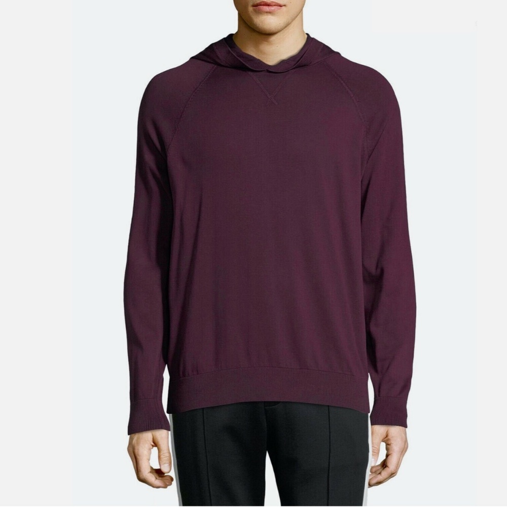 VINCE SOFT LIGHTWEIGHT COTTON MULBERRY PULLOVER HOODIE SIZE XXL